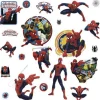 New York/RoomMates Murals Marvel's Ultimate Spider-Man and Team Hero Wall Decals Mural