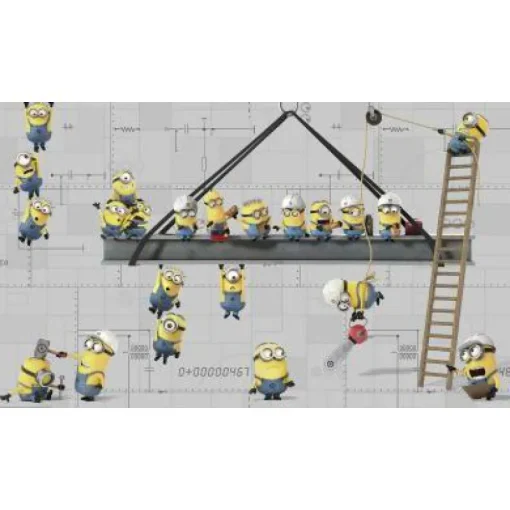 Best York Murals Minions at Work Pre-Pasted Mural