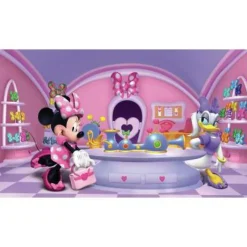 Best York Murals Minnie Fashionista Pre-Pasted Mural