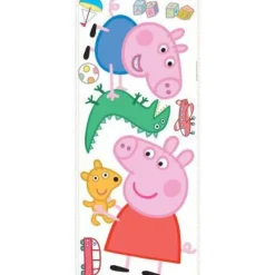 Online York/RoomMates Murals Peppa and George Playtime Peel and Stick Giant Wall Decals Mural