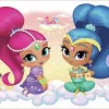 Clearance York/RoomMates Murals Shimmer and Shine Burst with Glitter Giant Wall Graphic Mural