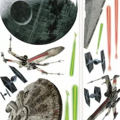 Online York/RoomMates Murals Star Wars Classic Ships Giant Wall Decals Mural