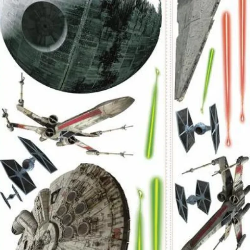 Online York/RoomMates Murals Star Wars Classic Ships Giant Wall Decals Mural