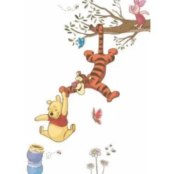 Fashion York/RoomMates Murals Winne the Pooh Swinging for Honey Giant Wall Decal Mural