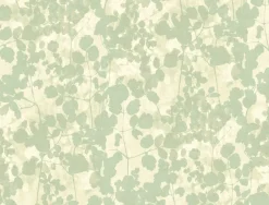 Discount York NA0517 Green Pressed Leaves Wallpaper