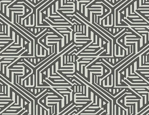 Discount Brewster/ASP 2949-60600 Nambiti Black Geometric Wallpaper