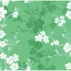 Hot Brewster/ASP 2973-90103 Nicolette Green Floral Trail Wallpaper