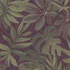 Online Brewster/ASP 2763-24243 Nocturnum Maroon Leaf Wallpaper