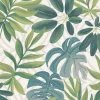Fashion Brewster/ASP 2763-24200 Nocturnum White Leaf Wallpaper
