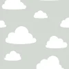 Best Brewster NU1931 Clouds Grey Peel and Stick Wallpaper