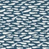 Sale Brewster 3122-10522 Nunkie Navy Sardine Wallpaper