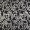 Fashion York/AV NW3528 Cartouche Black/Silver Wallpaper