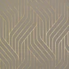 Hot York/AV NW3518 Ebb And Flow Khaki/Gold Wallpaper