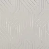 Clearance York/AV NW3516 Ebb And Flow White/Silver Wallpaper