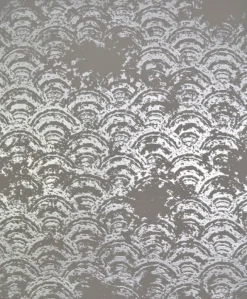 Clearance York/AV NW3600 Eclipse Grey/Silver Wallpaper