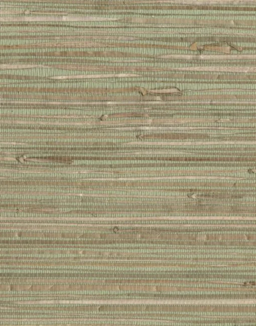 Sale York NZ0780 Green Natural Grasscloth Wallpaper