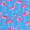 New Tempo OD Flamingo Turquoise Fabric