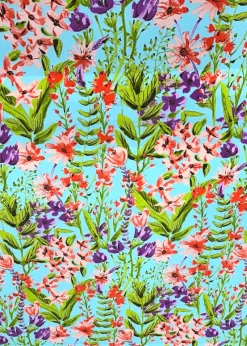 Discount Tempo OD Gloria Aqua Fabric
