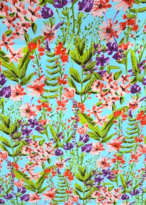 Discount Tempo OD Gloria Aqua Fabric