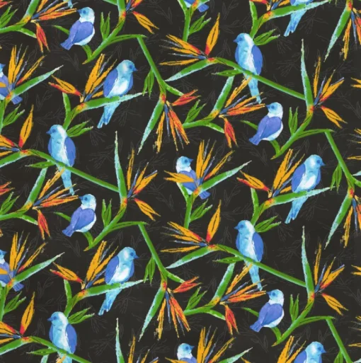 Discount Tempo OD Paradise Jet Fabric