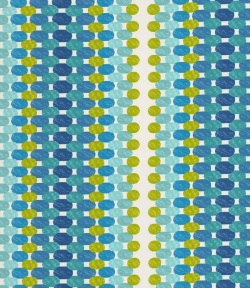 Hot Tempo OD Tetris Ocean Fabric