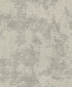 New Brewster/ASP 2971-86371 Odell Silver Antique Tiles Wallpaper
