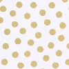 New Brewster Odette Gold Stamped Dots Wallpaper