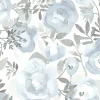 Discount Brewster/ASP 2903-25841 Orla Blue Floral Wallpaper