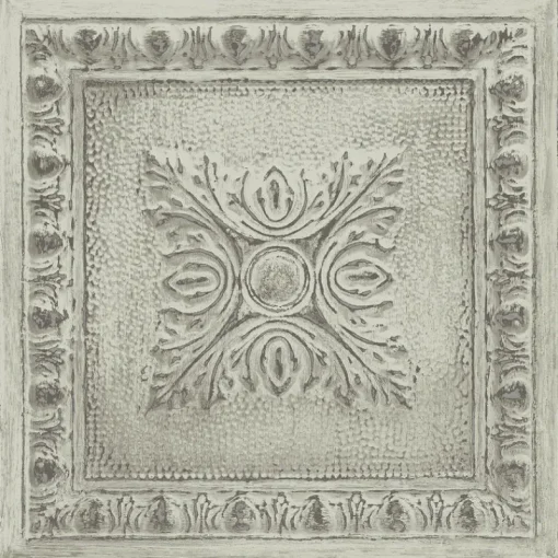 New Brewster/ASP 2540-24033 Ornamental Mint Tin Tile Wallpaper