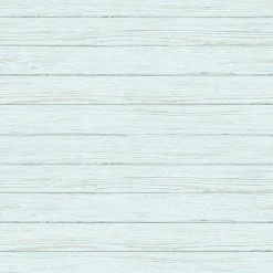 Discount Brewster 3122-11204 Ozma Aqua Wood Plank Wallpaper