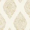 Outlet Brewster 2834-25042 Pascale Off-white Medallion Wallpaper