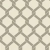 Fashion Brewster/ASP 2971-86309 Payton Grey Hexagon Trellis Wallpaper