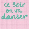 New Brewster Pink Tonight We Will Dance Wall Mural