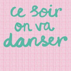 New Brewster Pink Tonight We Will Dance Wall Mural