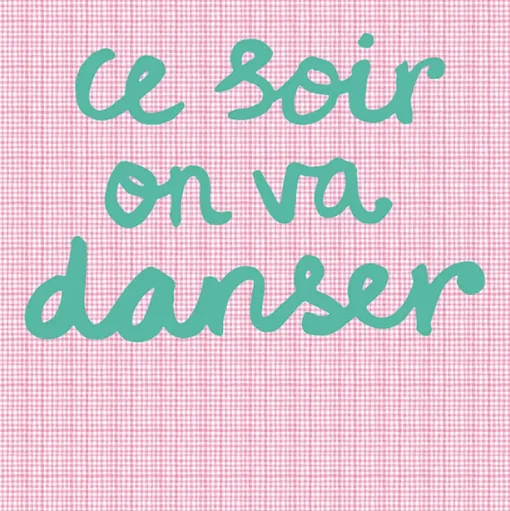 New Brewster Pink Tonight We Will Dance Wall Mural