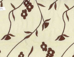 Online Laura Kiran Plumblossom Chocolate Fabric