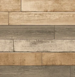 Fashion Brewster/ASP 2922-22346 Porter Wheat Weathered Plank Wallpaper
