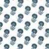 Discount Laura Kiran Puru Print Blues Fabric