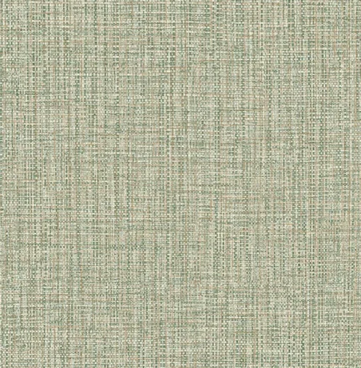 Outlet Brewster/ASP 2908-24946 Rattan Green Woven Wallpaper