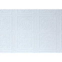 Discount Brewster 437-RD80000 Turner Tile Paintable Textured Vinyl