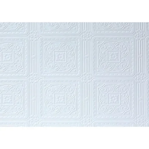 Discount Brewster 437-RD80000 Turner Tile Paintable Textured Vinyl
