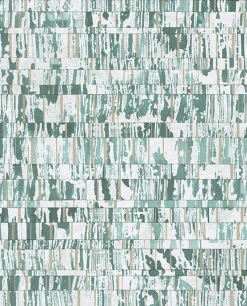 Sale Brewster Resource Demi Teal Abstract Wallpaper
