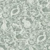 Sale Brewster/ASP 2861-25724 Revival Dark Green Fauna Wallpaper