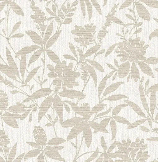 New Brewster 4025-82537 Riemann Beige Floral Wallpaper
