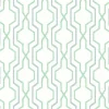Outlet Brewster/ASP 2973-90605 Rion Green Trellis Wallpaper