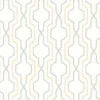 Clearance Brewster/ASP 2973-90604 Rion Yellow Trellis Wallpaper