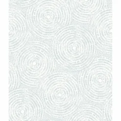 Best Brewster/ASP Ripple Light Blue Shibori Wallpaper