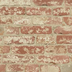 Online York RMK9035WPZ Stuccoed Red Brick Peel and Stick Wallpaper