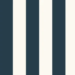Best York SA9174 Navy Awning Stripe Wallpaper