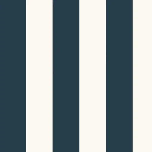 Best York SA9174 Navy Awning Stripe Wallpaper